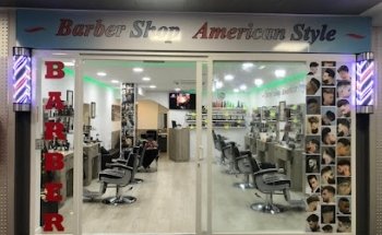 American style barber shop